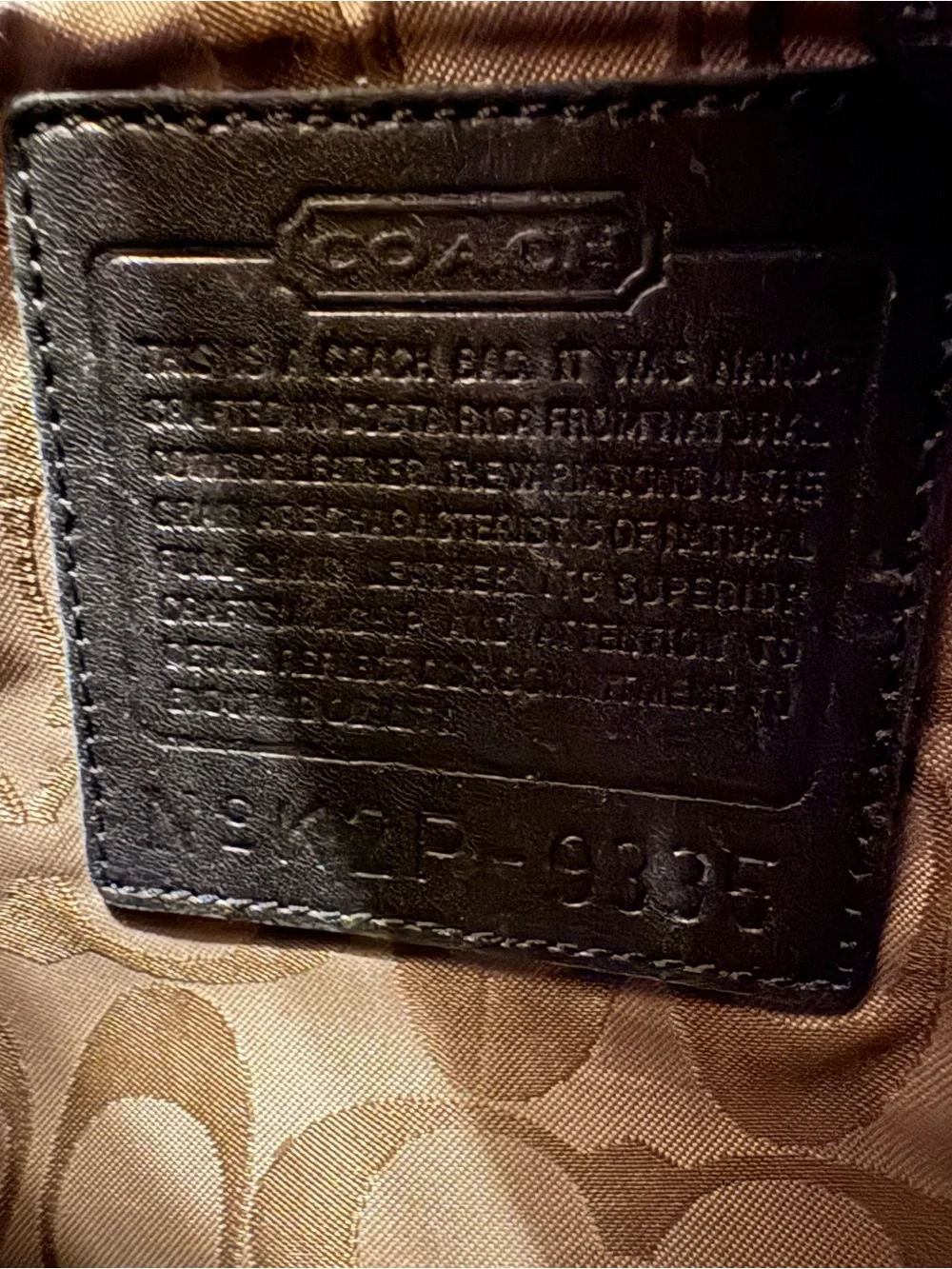 Coach Black Leather Messenger Crossbody Bag